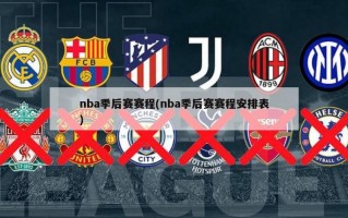 nba季后赛赛程(nba季后赛赛程安排表)