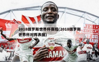 2018俄罗斯世界杯赛程(2018俄罗斯世界杯对阵表图)