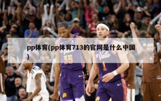 pp体育(pp体育713的官网是什么中国)