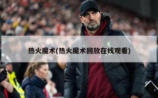 热火魔术(热火魔术回放在线观看)