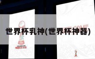 世界杯乳神(世界杯神器)