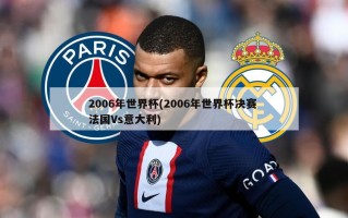 2006年世界杯(2006年世界杯决赛 法国Vs意大利)