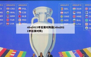 nba2023季后赛对阵图(nba2021季后赛对阵)