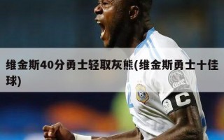 维金斯40分勇士轻取灰熊(维金斯勇士十佳球)