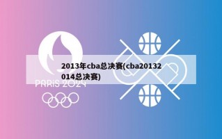 2013年cba总决赛(cba20132014总决赛)