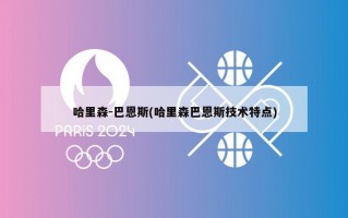 哈里森-巴恩斯(哈里森巴恩斯技术特点)