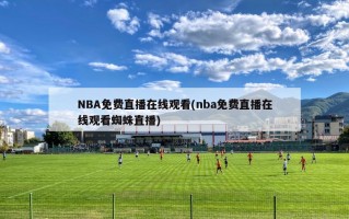 NBA免费直播在线观看(nba免费直播在线观看蜘蛛直播)