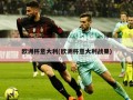 欧洲杯意大利(欧洲杯意大利战果)