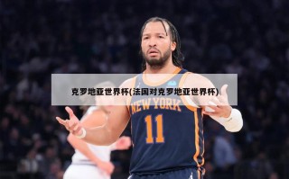 克罗地亚世界杯(法国对克罗地亚世界杯)