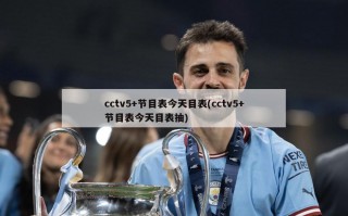 cctv5+节目表今天目表(cctv5+节目表今天目表抽)