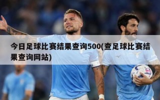 今日足球比赛结果查询500(查足球比赛结果查询网站)