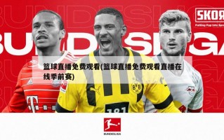 篮球直播免费观看(篮球直播免费观看直播在线季前赛)