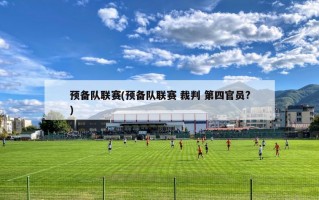 预备队联赛(预备队联赛 裁判 第四官员?)