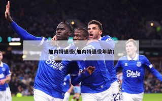 加内特退役(加内特退役年龄)