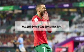 布兰登詹宁斯(布兰登詹宁斯什么水平)