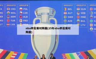 nba季后赛对阵图(25年nba季后赛对阵图)