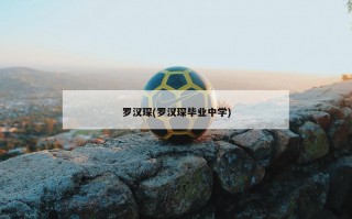 罗汉琛(罗汉琛毕业中学)